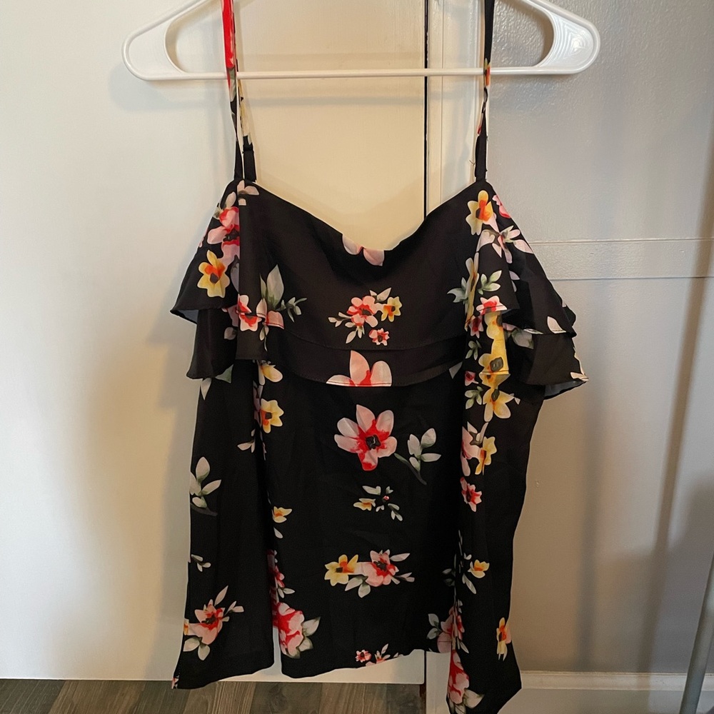 Floral print tank top